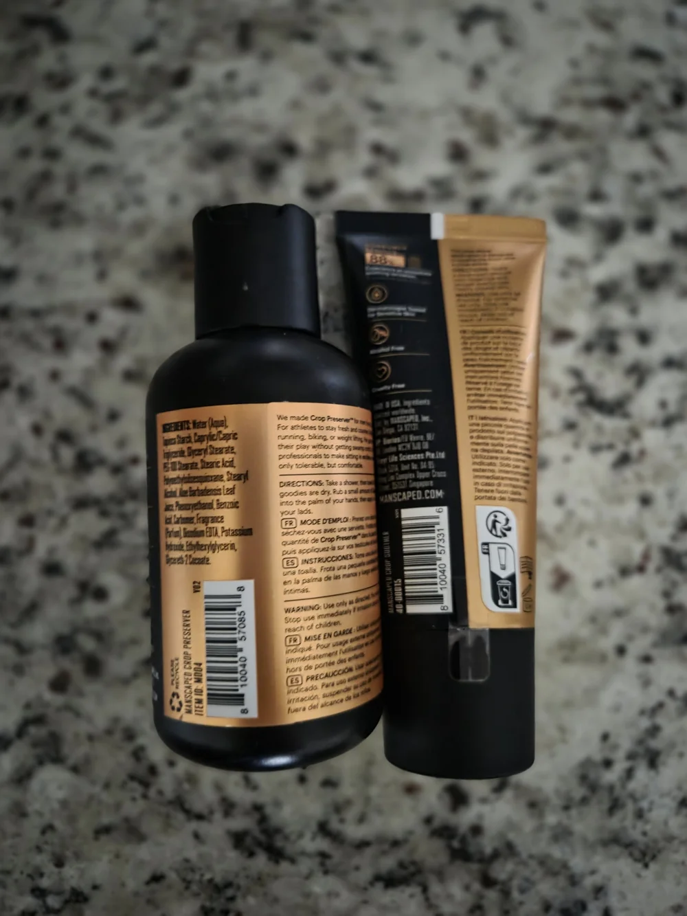 Crop Preserver & Crop Soother Grooming Duo - Black